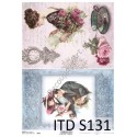 Papier do decoupage ITD SOFT 131 - Romance