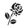 Szablon 15x20 cm - 035 róża