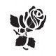 Szablon 15x20 cm - 170 róża