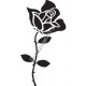 Szablon 15x20 cm - 245 róża