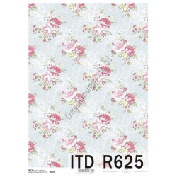 Papier ryżowy ITD Collection 0625 - Róże
