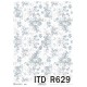 Papier ryżowy ITD Collection 629 - Błękitne róze