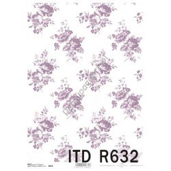 Papier ryżowy ITD Collection 0632 - Róże
