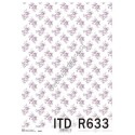 Papier ryżowy ITD Collection 0633 - Róże