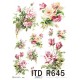 Papier ryżowy ITD Collection 645 Róże