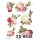 Papier ryżowy ITD Collection 648 Róże