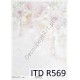 Papier ryżowy ITD Collection 569 - Pastelowe róże
