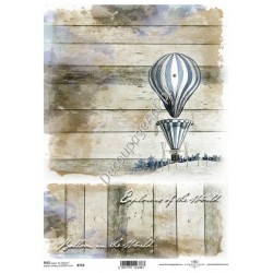 Papier ryżowy ITD Collection 0755 - Balon