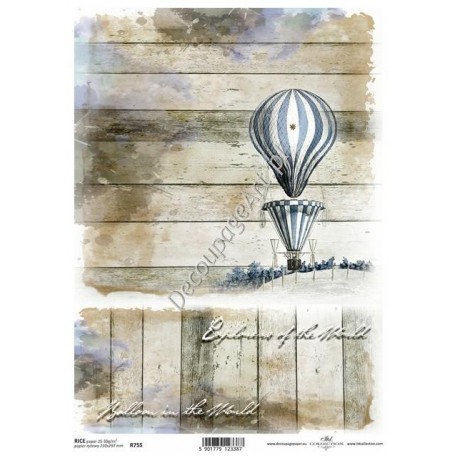 Papier ryżowy ITD Collection 755 - Balon