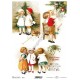 Papier ryżowy ITD Collection 773 - Świąteczne dzieci