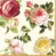 Serwetki do decoupage - eleganckie róże 25x25